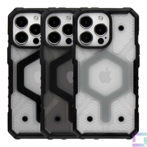 Чехол TPU+PC ArmorHex Magnetic Case для iPhone 12 Pro Max Matte Black 2020000465072 фото