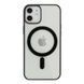 Чехол TPU Color with Magsafe для iPhone 12/12 Pro Black 2020000326144 фото 1