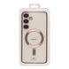 Чехол TPU Metallic Full Camera with Magsafe для Samsung Galaxy S24+ 5G (S926) Rose Gold 2020000401896 фото 3