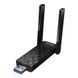 USB Wi-Fi Адаптер Hoco HI34 2.4G/5GHz 6 gen Черный 6942007659680 фото 1
