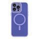 Чехол TPU+PC Magnetic Matte Camera Lens with Magsafe для iPhone 15 Pro Max Dark Purple 2020000437543 фото