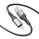 Кабель USB YOKI SOLID YK-SO15 Lightning 2.4A 2m Колір Чорний 6907858579310 фото 3