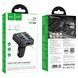 FM-трансмітер Hoco E89 USB-C PD30W+USB 15W/TF/BT5.4 Total 45W Чорний 6942007673808 фото 1