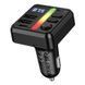 FM-трансмітер Hoco E89 USB-C PD30W+USB 15W/TF/BT5.4 Total 45W Чорний 6942007673808 фото 2
