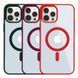 Чехол TPU Color with Magsafe для iPhone 12/12 Pro Black 2020000326144 фото 2