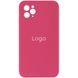 Чохол Silicone Case Full Size with Frame для iPhone 12 Pro Max Колір 38.Shiny pink 2020000350026 фото