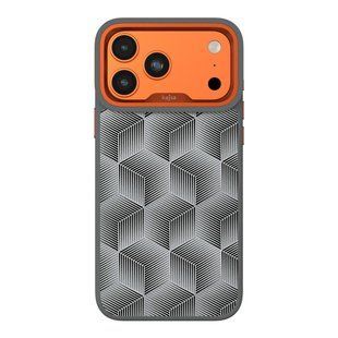 Чохол Kajsa Splendid Collection 3D Cube Pattern with MagSafe для iPhone 17 Pro Max Mix O-Ring 4894505241602 фото