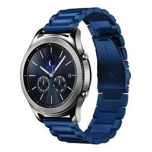 Ремінець Універс 22mm Stainless Steel для Samsung/Amazfit/Huawei Blue 2020000432166 фото