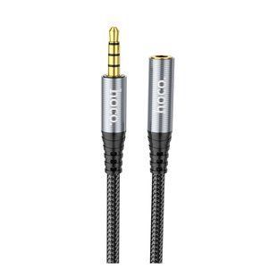 Aux Hoco UPA20 3.5 audio extension cable Cерый 6931474762153 фото