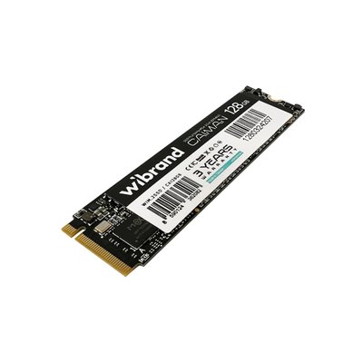 SSD M.2 Wibrand Caiman 128GB NVMe 2280 PCIe 3.0 3D NAND (WIM.2SSD/CA128GB) 50869 фото