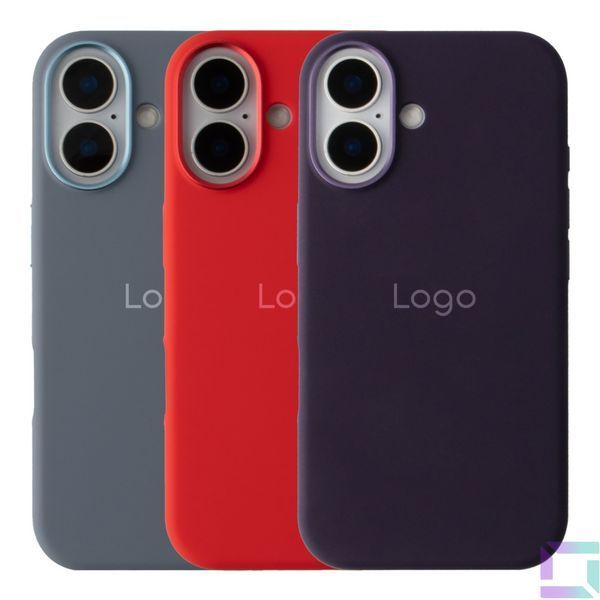 Чехол Silicone Case Metal Buttons (AA) для iPhone 16 Egg lime 2020000452362 фото