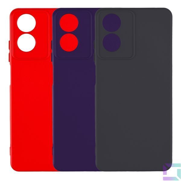 Чохол Silicone Cover Full Camera (A) для Motorola E14 08.Dark Blue 2020000432432 фото