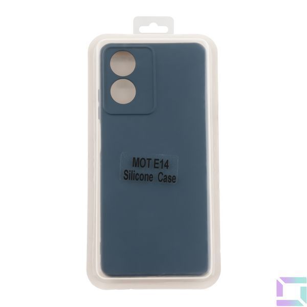 Чохол Silicone Cover Full Camera (A) для Motorola E14 08.Dark Blue 2020000432432 фото