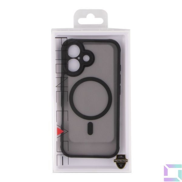 Чехол TPU+PC Anti Drop Full Camera with MagSafe для iPhone 17 Black 2020000507000 фото