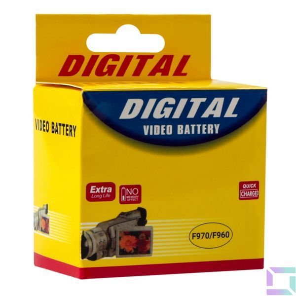 Акумуляторна Батарея F960/F970 6000 mAh Чорний 2020000450887 фото