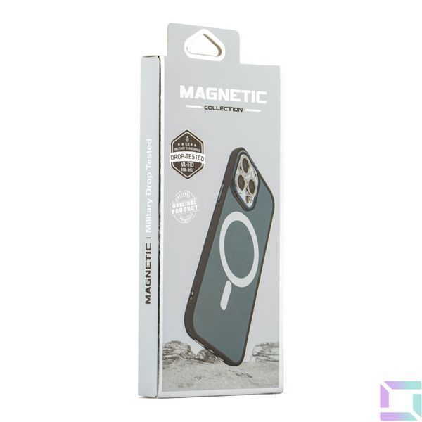 Чехол TPU+PC Space Magnetic Color with Magsafe для Samsung Galaxy S23 Ultra 5G (S918) Dark Blue 2020000437031 фото