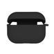 Футляр Silicone Case with microfibra для Airpods Pro 2 18.Black 2020000367413 фото