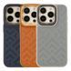 Чохол Kajsa Briquette Collection Rhombus для iPhone 15 Pro Black 4894505156814 фото 2
