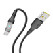 USB YOKI CYBER YK-CY23 Type-C 3A 2m Цвет Черный 6907858579617 фото 4