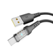 Кабель USB YOKI CYBER YK-CY23 Type-C 3A 2m Колір Чорний 6907858579617 фото 6