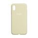 Чехол Silicone Case Full Size (AA) для iPhone Xs Max 51.Mellow Yellow 2020000150350 фото