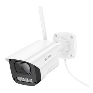 Смарт Камера Уличная Hoco D4 HD Wireless (EU) Белый 6942007635585 фото