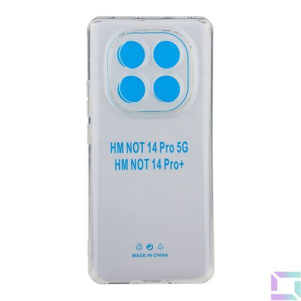 Чохол TPU Virgin Full Camera для Xiaomi Redmi Note 14 Pro 5G/Note 14 Pro+ 5G Transparent 2020000431909 фото