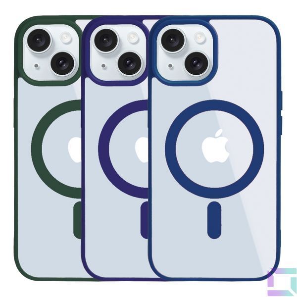 Чохол TPU Color with Magsafe для iPhone 14 Red 2020000325857 фото