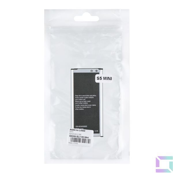 Аккумулятор для Samsung G800H Galaxy S5 Mini Duo / EB-BG800CBE AAAA no LOGO 2020000315780 фото