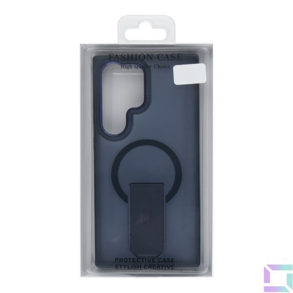 Чохол TPU+PC FlexGuard Magnetic Ring Stand для Samsung Galaxy S24 Ultra 5G (S928) Blue 2020000466468 фото