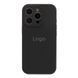 Чохол Silicone Case Full Size with Frame для iPhone 16 Pro 15.Dark Grey 2020000440949 фото
