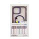 Чохол TPU+PC+Metal Stand Case with MagSafe and Camera Lenses для iPhone 12/12 Pro Dark Purple 2020000408116 фото 4