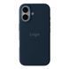 Чехол Silicone Case Metal Buttons (AA) для iPhone 16 Midnight Blue 2020000452379 фото
