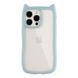 Чехол TPU+PC Cat Ears Case для iPhone 13 Pro Blue 2020000470625 фото