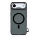 Чохол Kajsa Trans-Shield with MagSafe для iPhone 17 Air Black Smoke O-Ring 2020000509271 фото