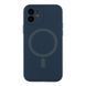 Чохол Glow Silicone Case Full Camera with Magsafe для iPhone 12 Dark blue 2020000456889 фото 1