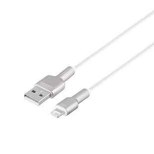 USB Baseus USB to Lightning 2.4A CALJK-A Мятая упаковка Цвет Белый, 02 2020000427261 фото