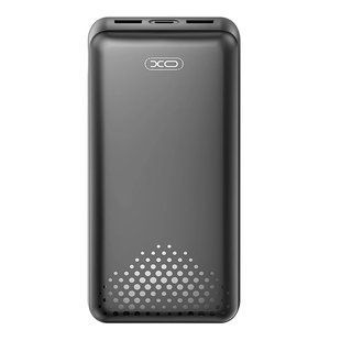 Універсальна Мобільна Батарея Power Bank XO PB313 Light display mobile power 20000mA Чорний 6975837584389 фото