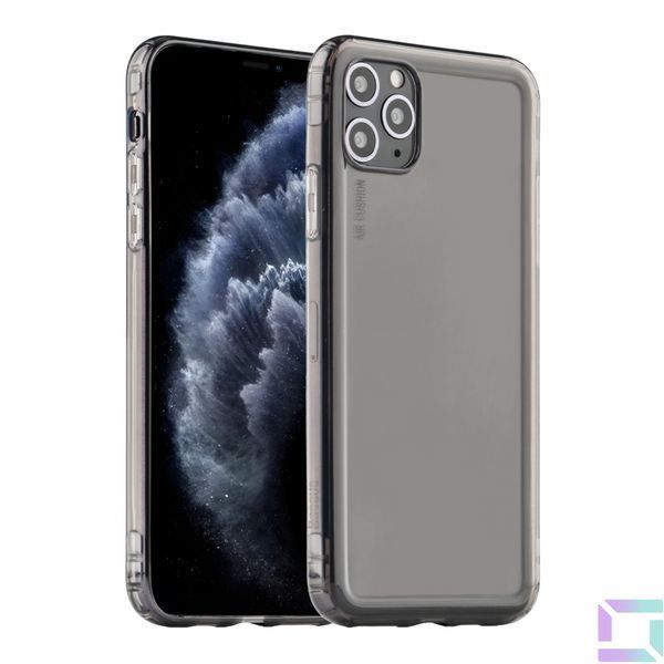 Чохол Baseus для iPhone 11 Pro Max ARAPIPH65S Transparent Black.SF01 6953156211247 фото