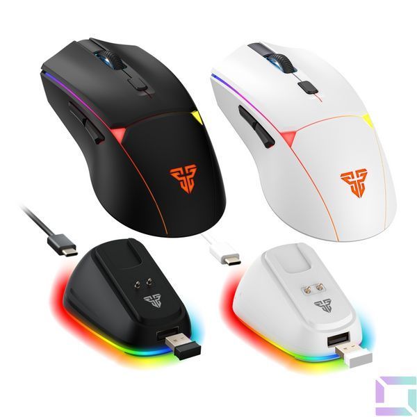 Wireless Мышь Игровая FANTECH WG7V2RD Crypto II Белый 6977052255655 фото