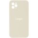 Чехол Silicone Case Full Size with Frame для iPhone 12 Pro Max Цвет 11.Antique white 2020000350057 фото