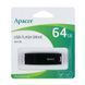 USB флеш-накопичувач Apacer AH336 64gb Чорний 4712389915597 фото 2