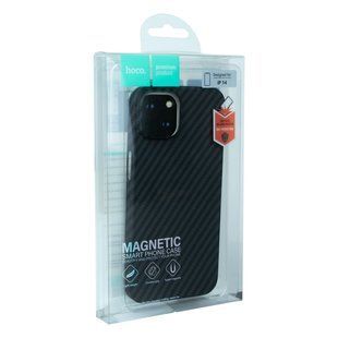 Чохол Hoco ultra-thin magnetic protective case для iPhone 14 Black 6931474780959 фото