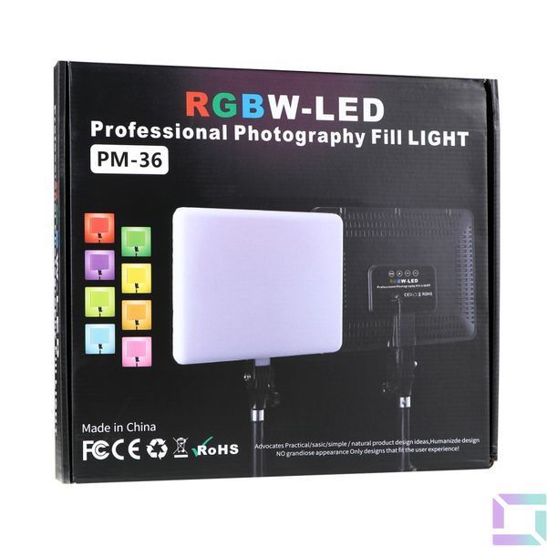 LED Панель RGB Light 21" (PM-36) Черный 2020000336853 фото