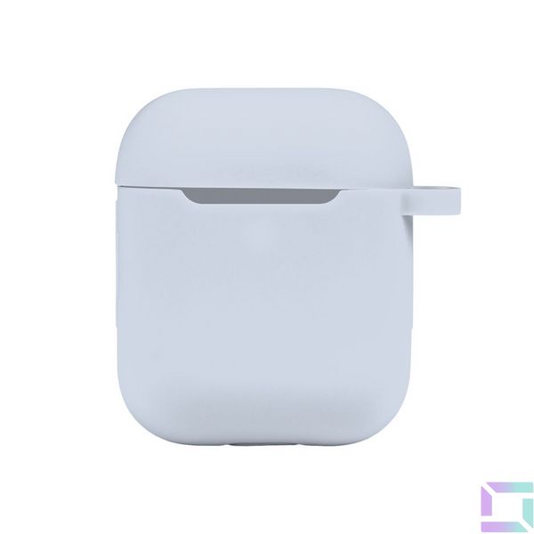 Чохол Silicone Case with hook для Airpods 1/2 Колір 20.Navy blue 2020000428534 фото