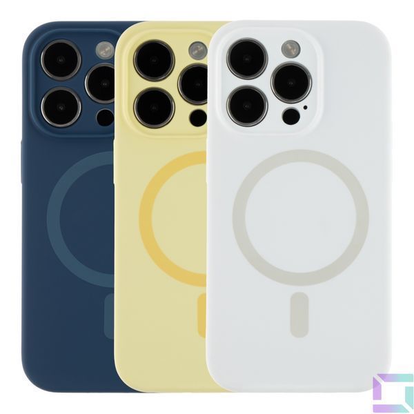 Чохол Glow Silicone Case Full Camera with Magsafe для iPhone 14 Pro Black 2020000456827 фото