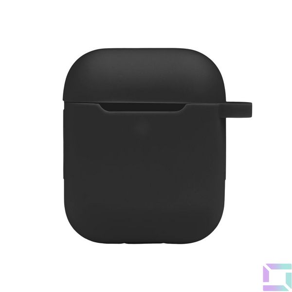 Чохол Silicone Case with hook для Airpods 1/2 Колір 20.Navy blue 2020000428534 фото