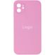 Чехол Silicone Case Full Size with Frame для iPhone 12 Цвет 06.Light pink 2020000244974 фото