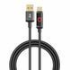 USB YOKI SM33 SMART PULSE Type-C 3A 1.2m Черный 6987455001728 фото 1