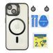 Чехол TPU+PC+Metal Stand Case with MagSafe and Camera Lenses для iPhone 15 Black 2020000407676 фото 1